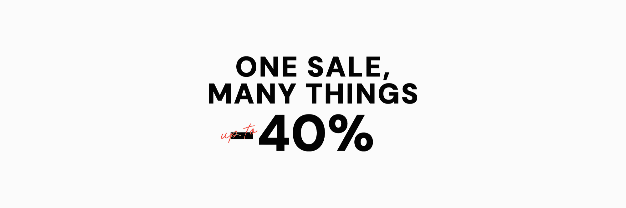 One Sale Many Things